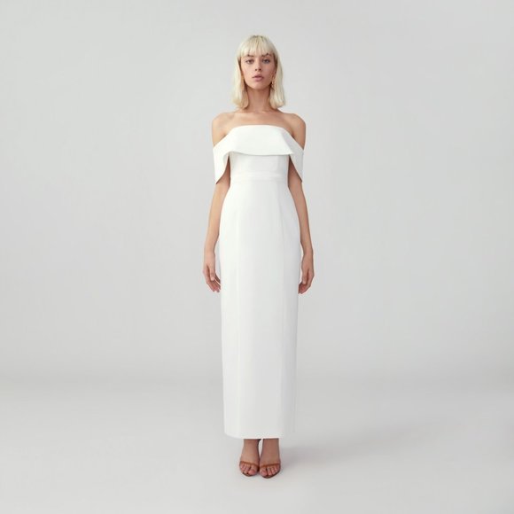 NTW Fame and Partners Ivory Dress, Size 22 - Picture 14 of 16